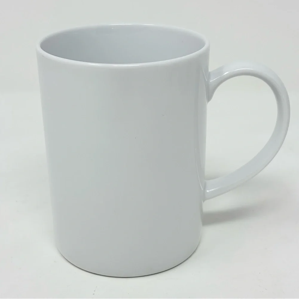 Crate & Barrel White Coffee Mug 12oz Set of 4
